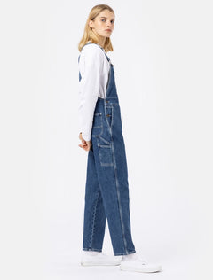 Classic Denim Bib W - Classic Blue