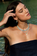Candy Floss Necklace - Blue Mint