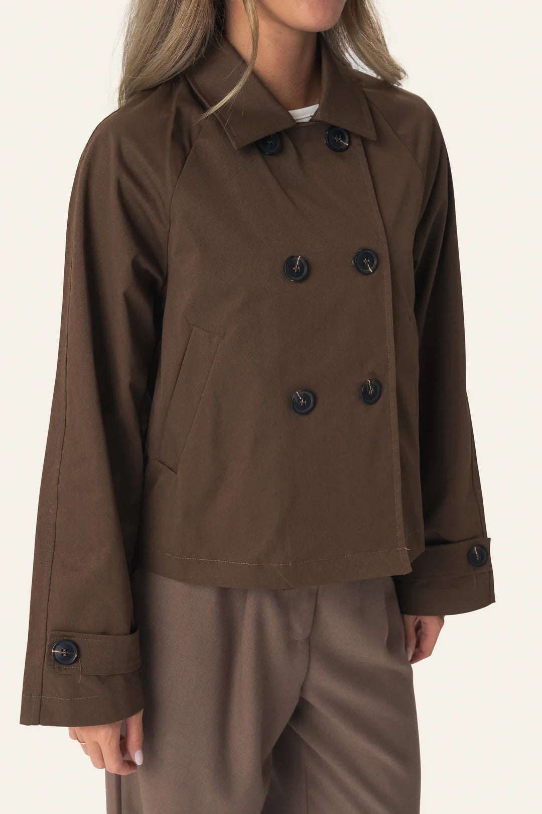 Lunaic Trenchcoat - Dark Brown