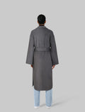 Ana Coat Wool Mix - Grey