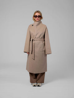 Ana Wool Coat - Sand