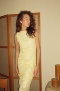 Lavinia Dress - Butter Yellow