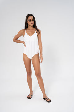 Daisy Milos Swimsuit - White