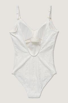 Daisy Milos Swimsuit - White