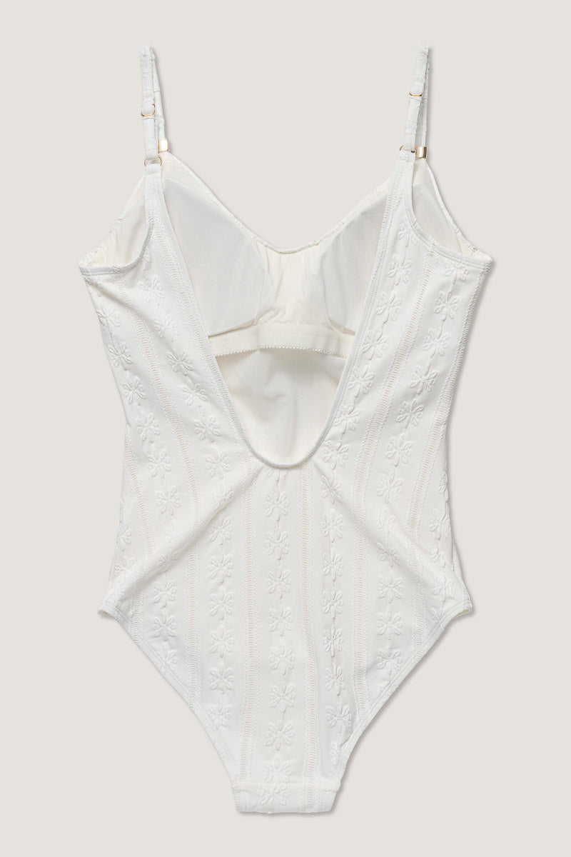Daisy Milos Swimsuit - White