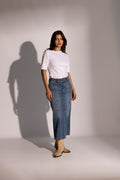 Janet Shane Skirt - Blue