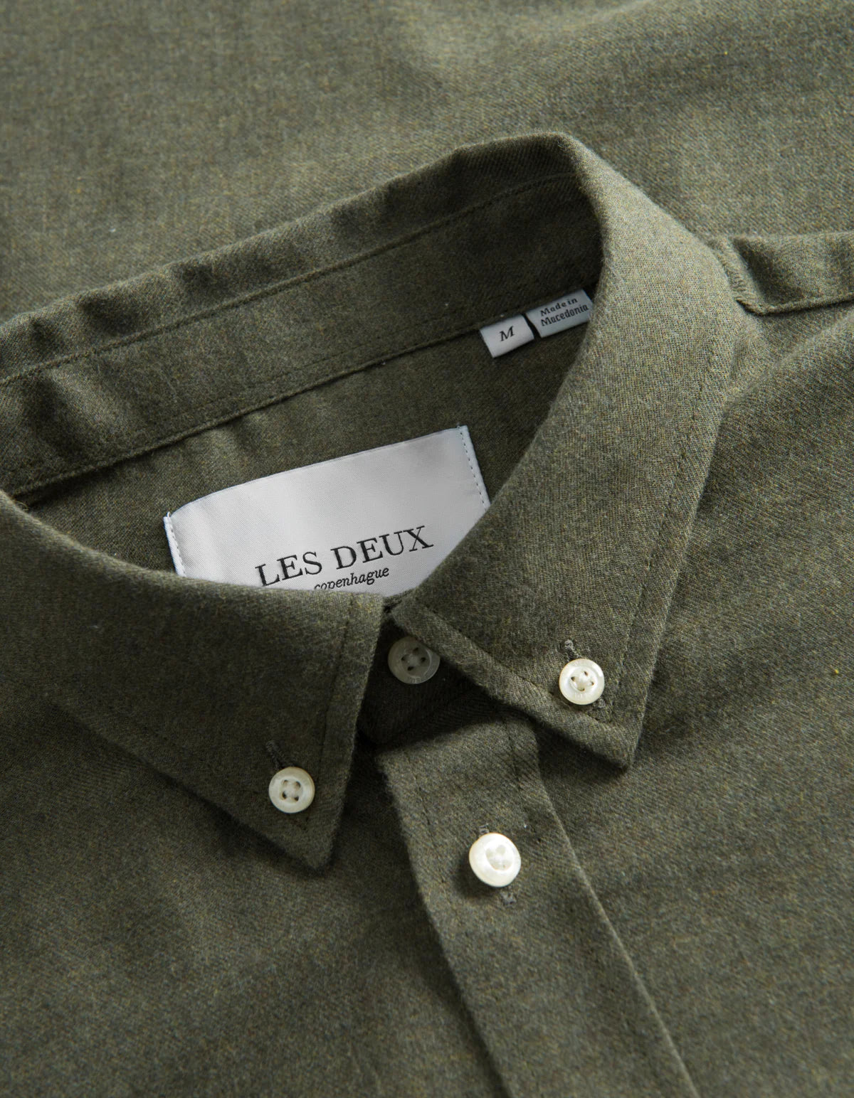 Desert Reg Shirt - Olive Night Mélange