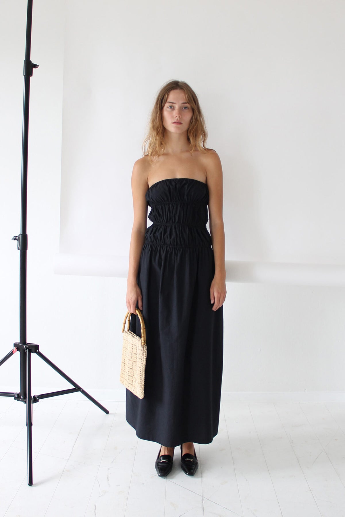 Connor Ress Designers Remix - Kjoler - Connor Off-Shoulder Dress - Black - Villoid