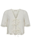Layla Tie Shirt - Cream