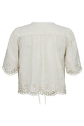 Layla Tie Shirt - Cream
