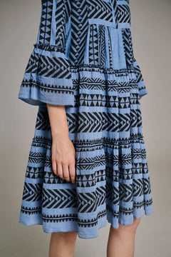 Ella Midi - Black Blue