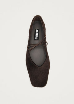 Sway Leather Ballet Flats - Soft Brown