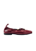 Rosalind Leather Ballet Flats - Onix Burgundy