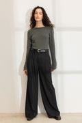Aubrey Belt - Black Silver