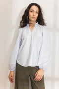 Infinity Blouse - Light Blue