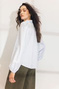 Infinity Blouse - Light Blue