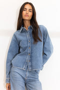 Francis Shirt - Mid Blue
