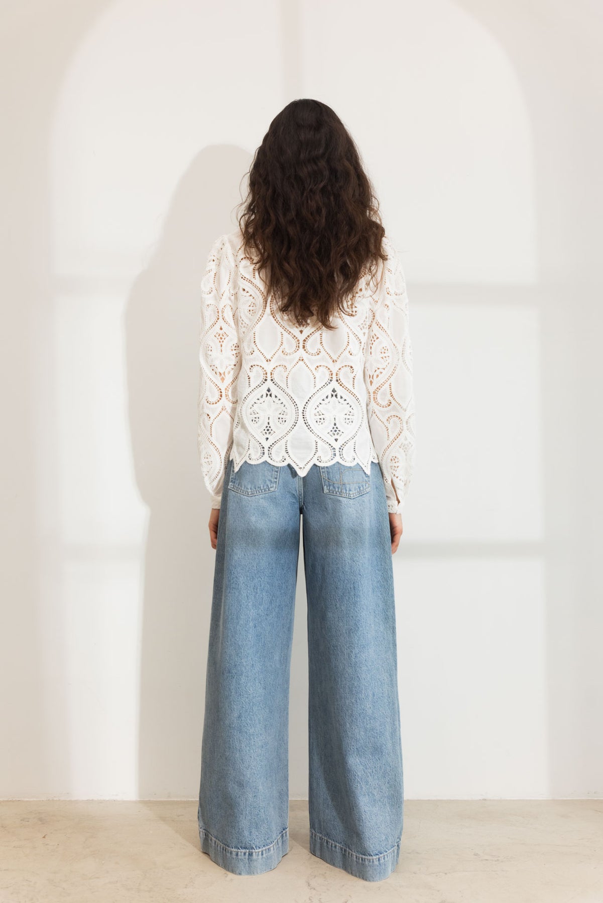 Amelia Blouse - White