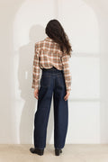 Joan Flannel Shirt - Red Check