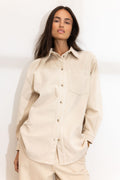 Alex Cord Shirt - Greige