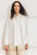 Nell Pearl Shirt - White
