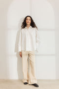 Nell Pearl Shirt - White