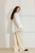 Nell Pearl Shirt - White