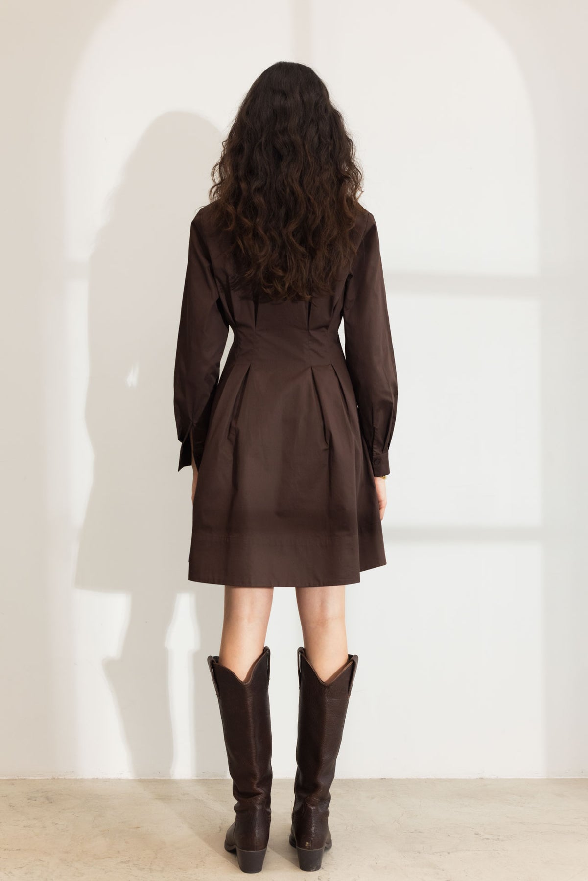Emira Dress - Brown