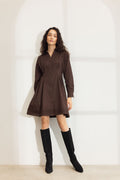 Emira Dress - Brown