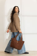 Lucille Tote Bag Large - Cognac