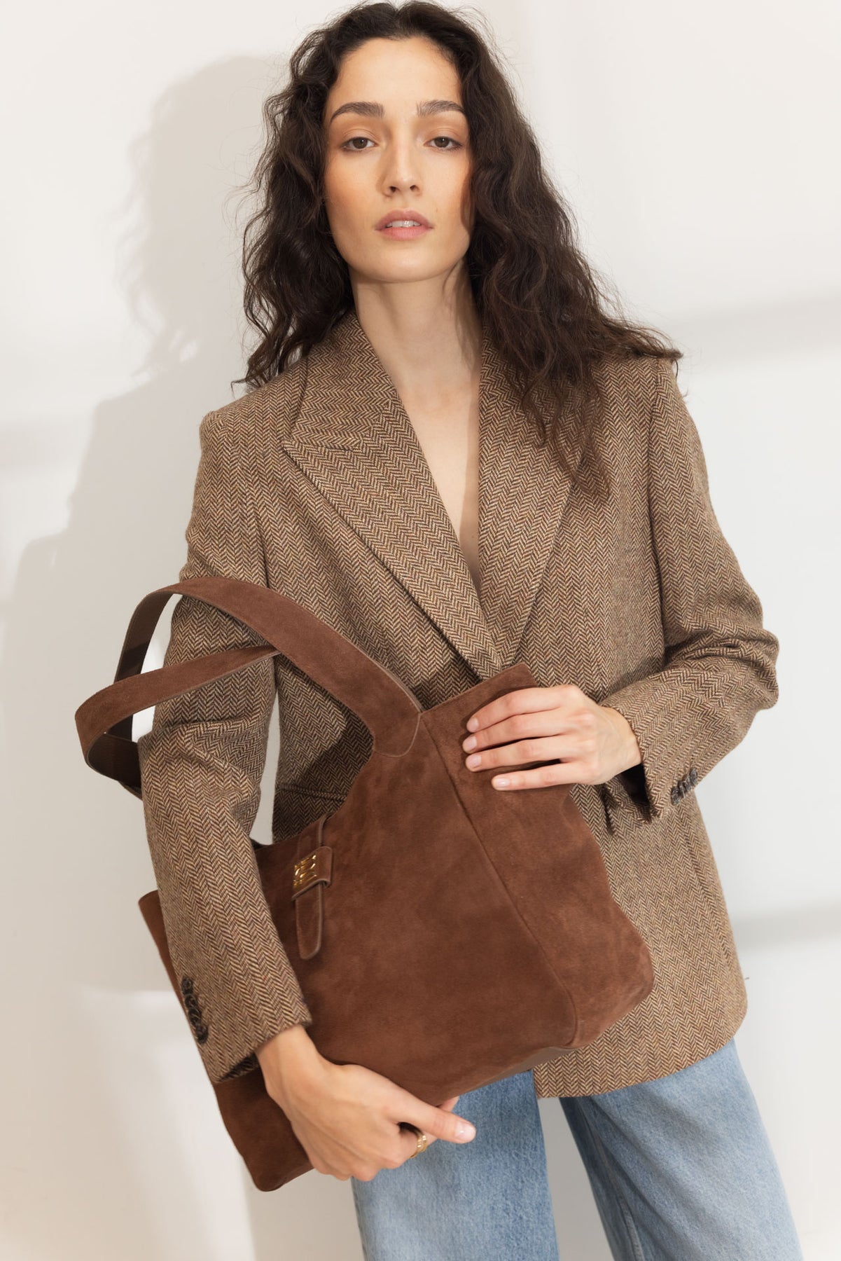 Lucille Tote Bag Large - Cognac