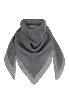 Triangle Scarf - Grey/Medium Grey