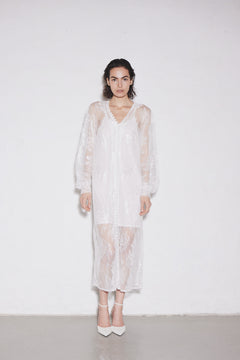 Cannes Lace - White