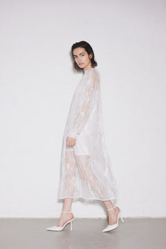 Cannes Lace - White
