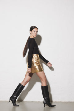 Joule Skirt - Gold
