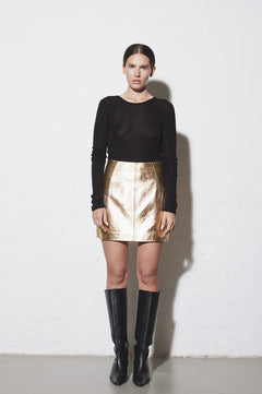 Joule Skirt - Gold