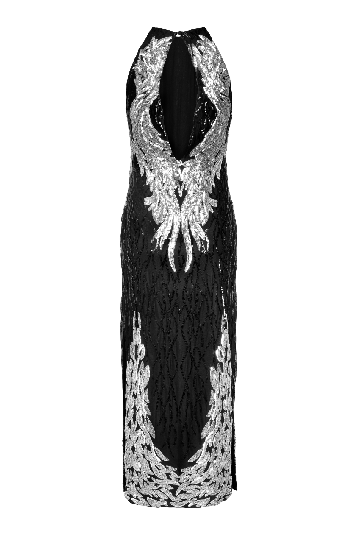Famous Dress - Black/Silver