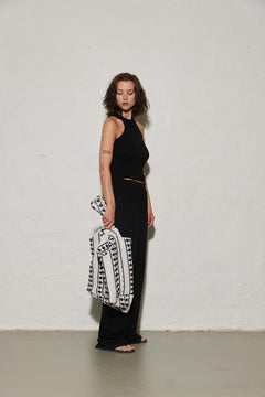 Bay Bag - White / Black