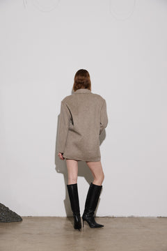Form Jacket - Taupe Melange