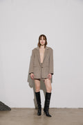 Form Jacket - Taupe Melange