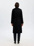 Rosa Wool Blend Coat - Black