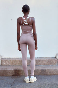 Basic Bandha Singlet - Mushroom Purple