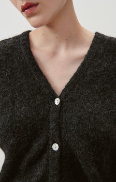 East Cardigan - Charcoal Melange