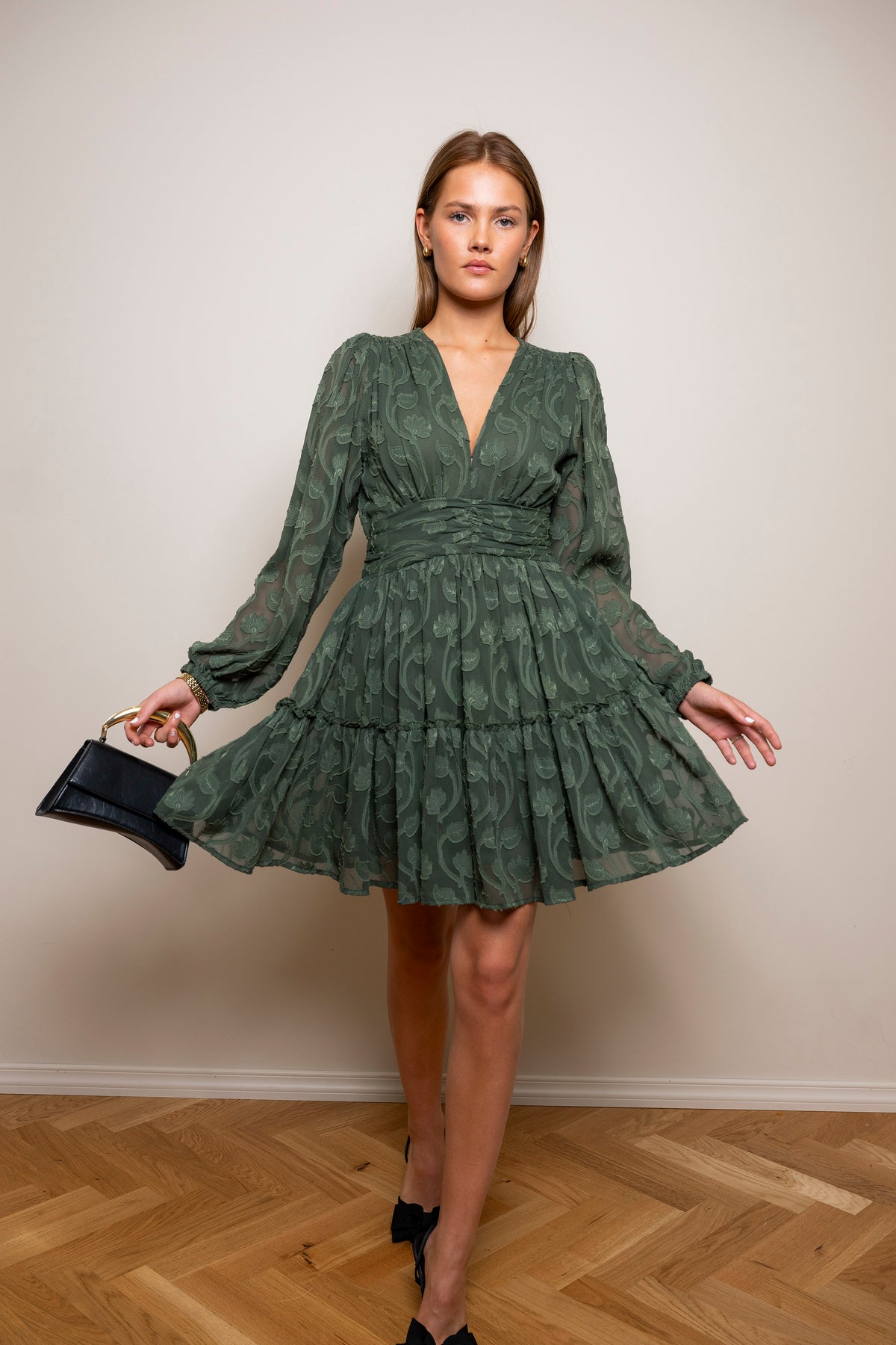 Noor Dress - Luxe Green