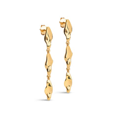 India Medium Earrings - Gold