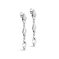 India Medium Earrings - Silver
