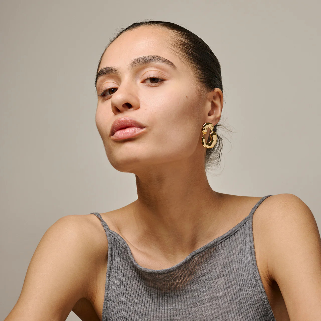 Viona Earrings - Gold