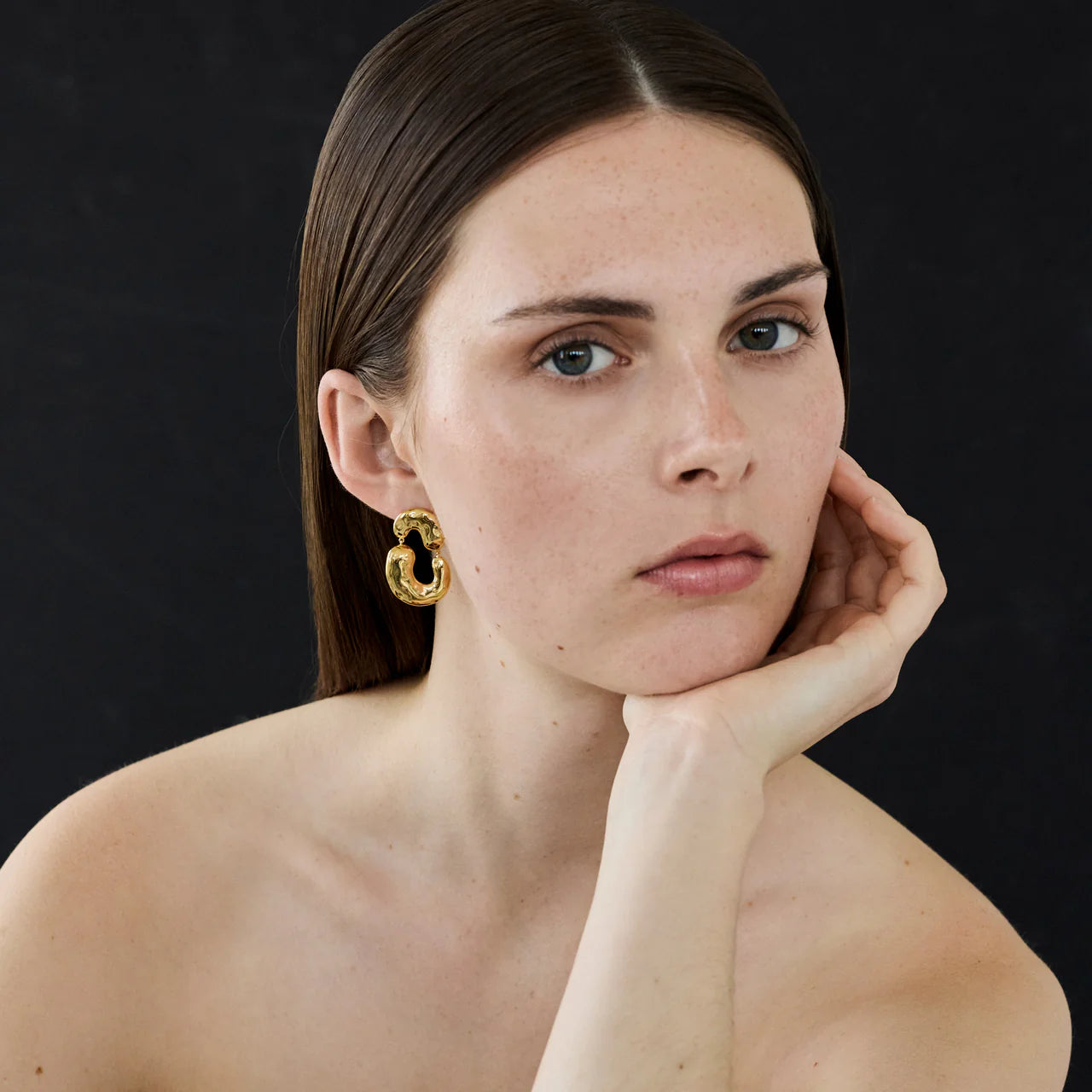 Viona Earrings - Gold
