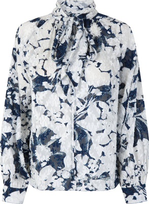 Ebbali Blouse 14781 - Flora Blue