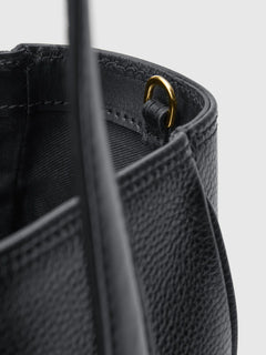 Eira Black Grained Calf/Vacchetta - Black